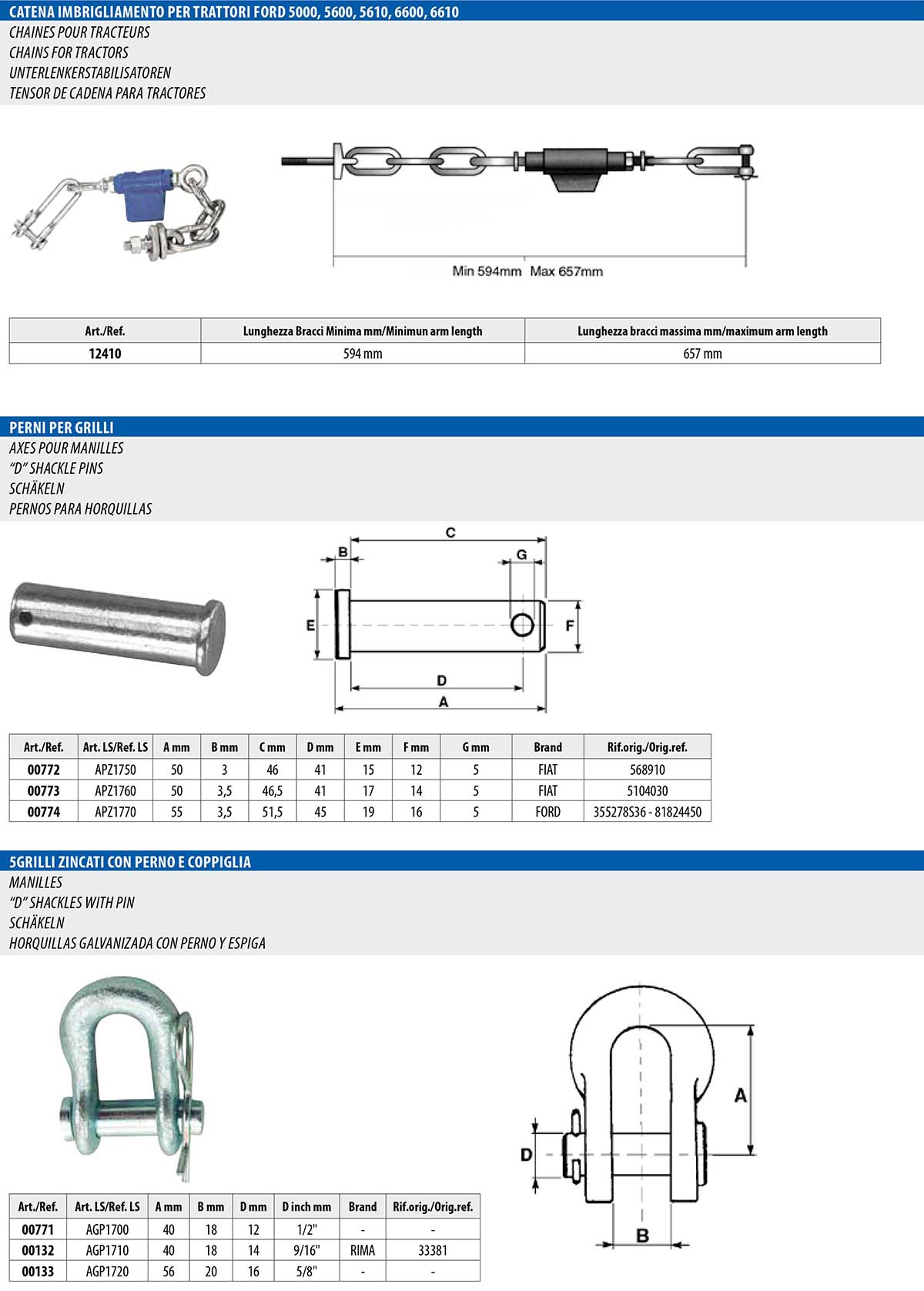 3chain & mechanical stabilisers